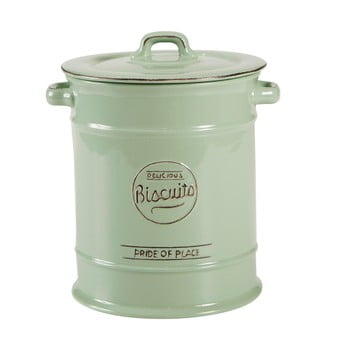 Doză ceramică pentru biscuți t&g woodware pride of place, verde