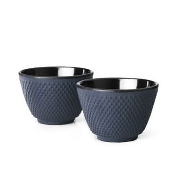 Set 2 căni fontă bredemeijer xilin, ⌀ 7,8 cm, albastru
