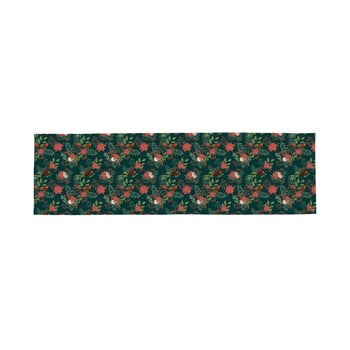 Traversă din bumbac cu motiv de crăciun butter kings festive mood, 140 x 40 cm