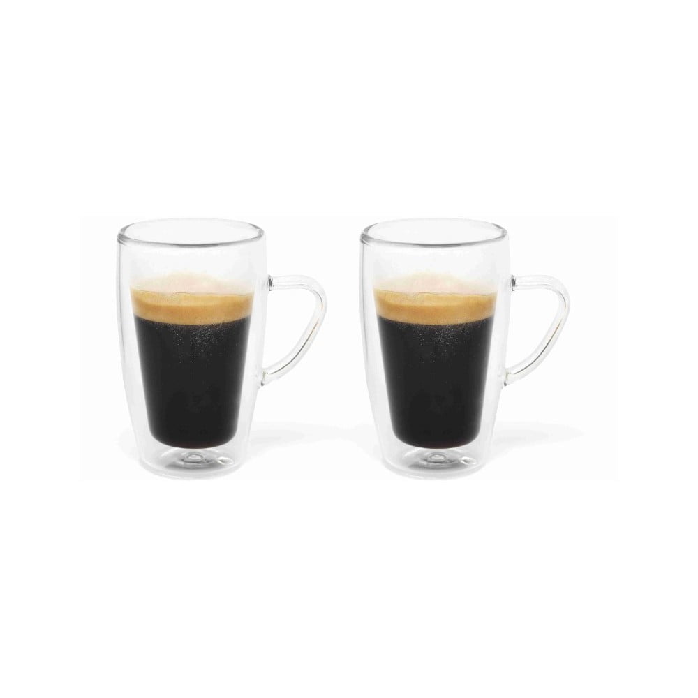 Sada 2 dvoustěnných sklenic na espresso Bredemeijer, 100 ml