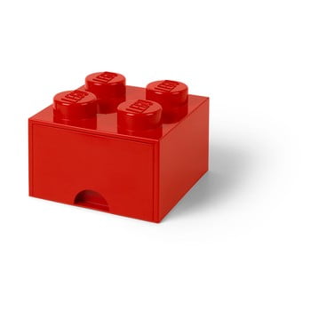 Cutie depozitare cu sertar lego®, roșu
