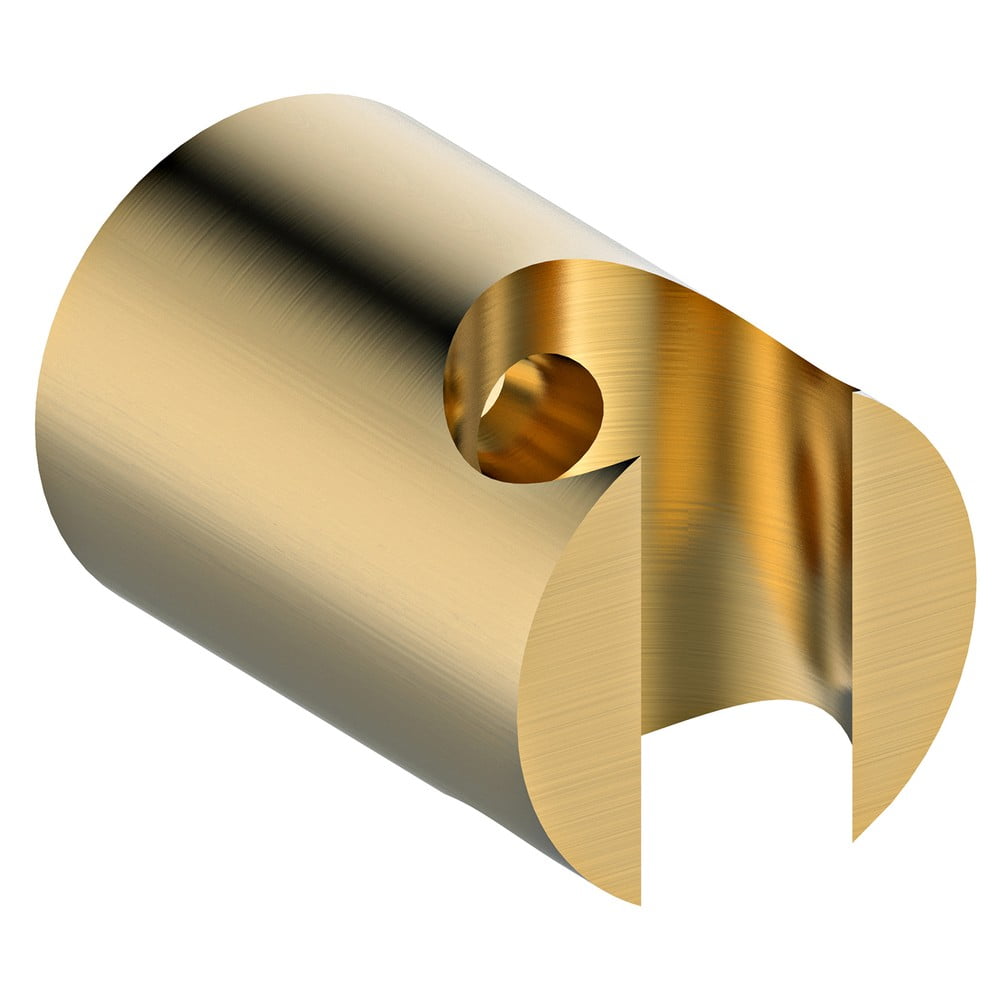 Mosazný držák na sprchovou hlavici ve zlaté barvě ø 3 cm – Sapho