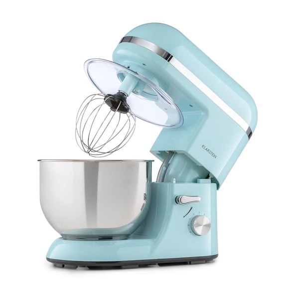 Pastelově modrý kuchyňský robot Klarstein Bella Elegance