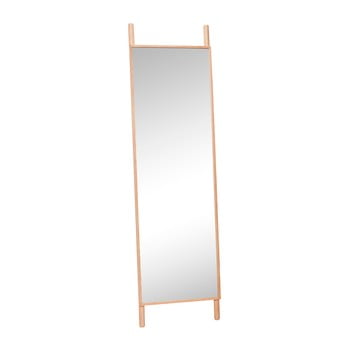 Oglindă de podea cu ramă din lemn de stejar hübsch oak floor mirror, înălțime 188 cm