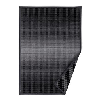 Covor reversibil narma moka, 160 x 230 cm, gri antracit