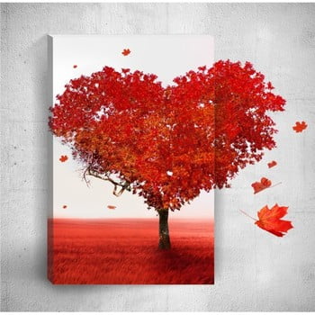 Tablou de perete 3d mosticx heart, 40 x 60 cm