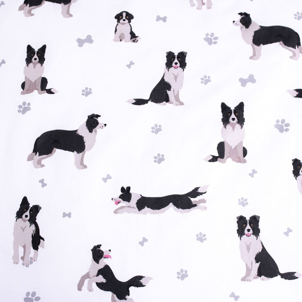 Produktové foto Bavlněné dětské povlečení na jednolůžko 140x200 cm Border Collie – Jerry Fabrics