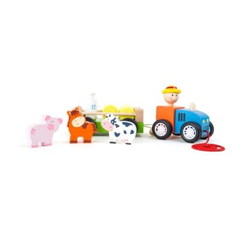 Set jucării din lemn legler farmer