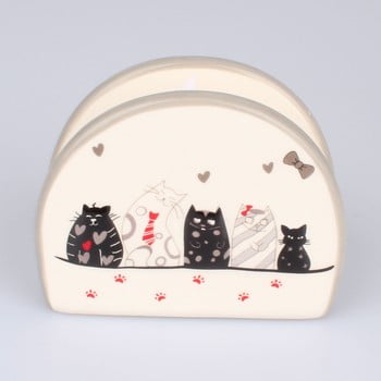 Suport din ceramică pentru șervețelele din hârtie dakls cats