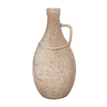 Vază din sticlă reciclată mauro ferretti roma,, ⌀ 12,5 cm, bej