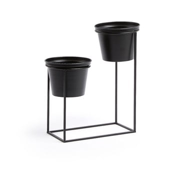 Suport pentru 2 ghivece cu flori la forma hayworth, 23 x 11,5 cm