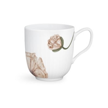 Cană din porțelan kähler design hammershøi poppy, 330 ml, alb