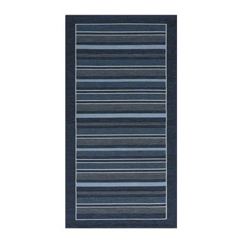 Traversă floorita velour, 55 x 115 cm, albastru închis