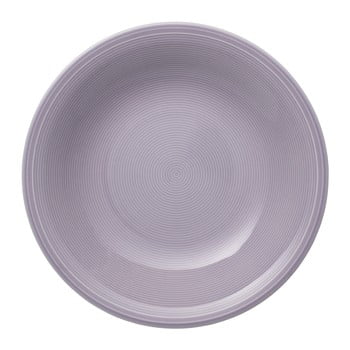 Farfurie adâncă din porțelan Like by Villeroy & Boch Group, 23,5 cm, mov