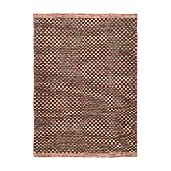Červený vlněný koberec Universal Kiran Liso, 160 x 230 cm