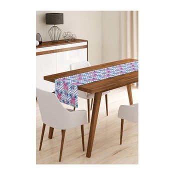 Napron din microfibră pentru masă minimalist cushion covers flamengo salsa, 45 x 145 cm
