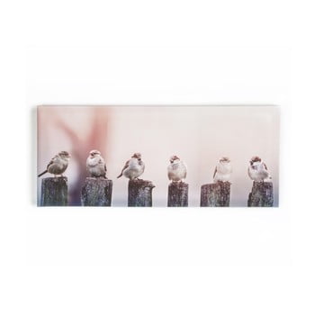 Tablou graham & brown morning tweets, 100 x 40 cm