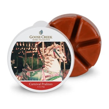 Ceară parfumată pentru lampă aromaterapie Goose Creek Carnival Pralines, 65 ore de ardere