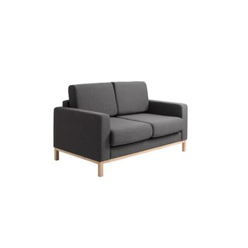 Canapea extensibilă 2 locuri custom form scandic, gri antracit