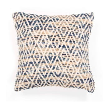 Față de pernă cu model tiseco home studio diamond, 45 x 45 cm, albastru