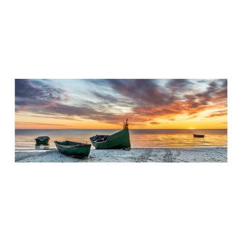 Tablou din sticlă insigne yalisto, 92 x 36 cm