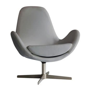 Fotoliu design twist atene, gri deschis