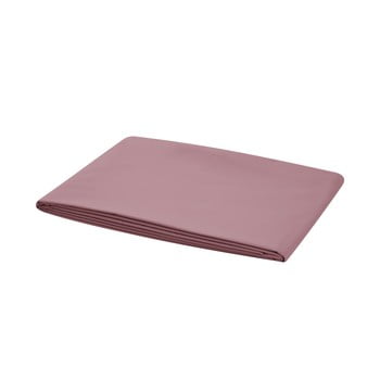 Cearșaf elastic pentru pat de o persoană Bella Maison Basic, 100 x 200 cm, roz închis