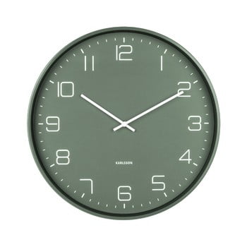 Ceas de perete karlsson lofty, ø 40 cm, verde
