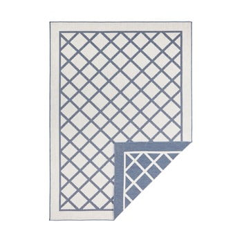 Covor cu 2 fețe bougari supreme, 230 x 160 cm, albastru