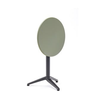 Masă pliabilă tip bar de grădină ezeis alicante, ø 55 cm, verde