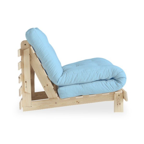 Variabilní křeslo Karup Design Roots Raw/Light Blue