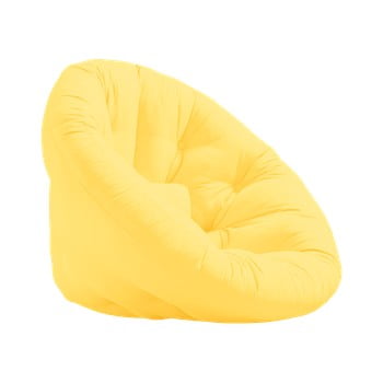 Fotoliu extensibil karup design nest yellow