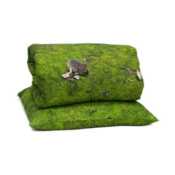 Față de pernă foonka mech, 50 x 60 cm, verde