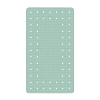 Covor baie anti-alunecare wenko mirasol, 69 x 39 cm, verde mentă