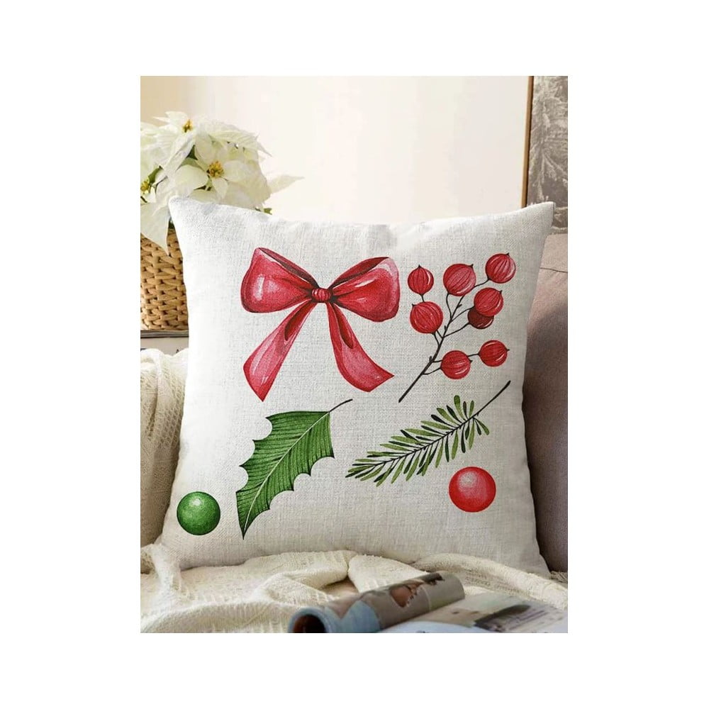 Povlak na polštář s vánočním motivem 43x43 cm – Mila Home