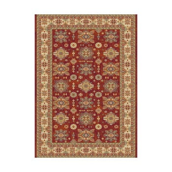 Covor reversibil universal terra red, 300 x 67 cm, roșu