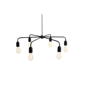 Lustră custom form croser, negru