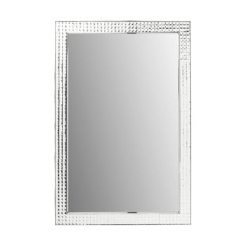Oglindă de perete Kare Design Crystals Chrome, 120 x 80 cm