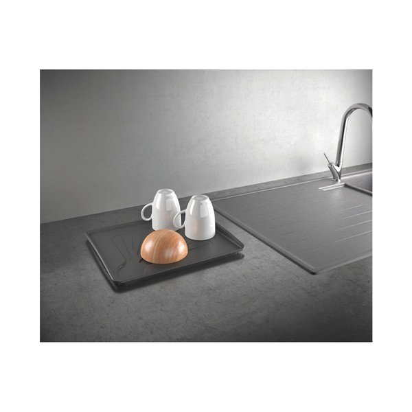 Odkapávač s podložkou v měděné barvě Metaltex