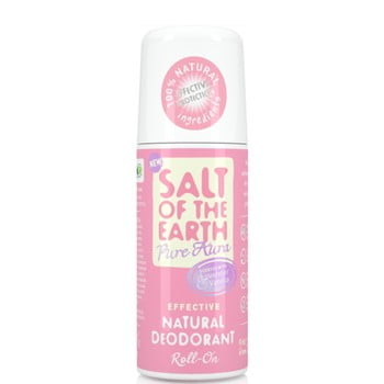 Roll-on deodorant cu parfum de lavandă și vanilie Salt of the Earth Pure Aura, 75 ml