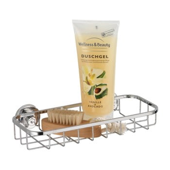 Poliță autoadezivă pentru cosmetice wenko power-loc bovino