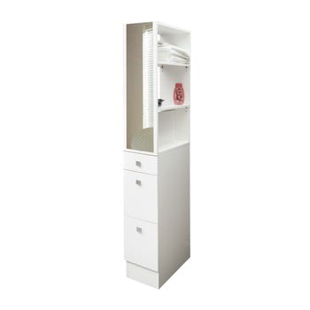 Dulap baie temahome combi, lățime 24,3 cm, alb
