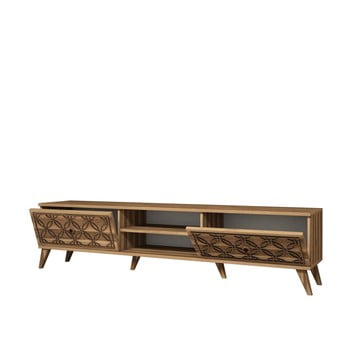 Comodă tv class walnut, lungime 180 cm