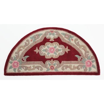 Covor din lână Flair Rugs Aubusson Red, 67 x 127 cm