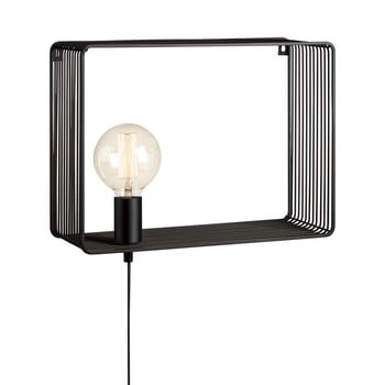 Aplică perete markslöjd shelf wall black, negru