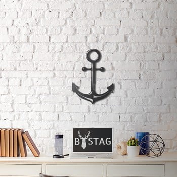 Decorațiune din metal pentru perete anchor, 47 x 35 cm