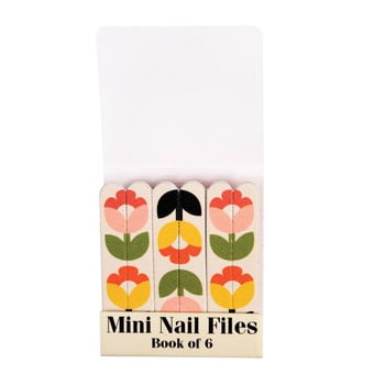 Set 6 pile mici pentru unghii rex london tulip bloom