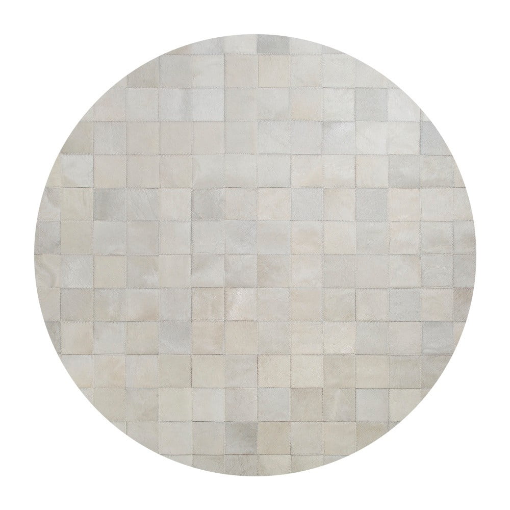 Kožený koberec Pipsa Tiheno, ⌀ 160 cm