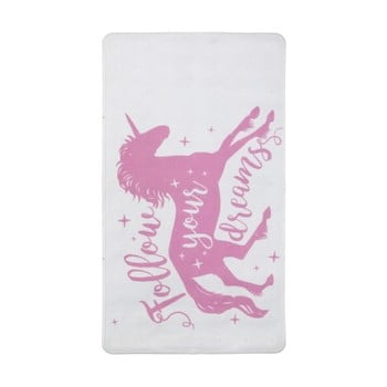 Covor baie anti-alunecare wenko unicorn, 70 x 40 cm, alb