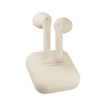 Căști wireless happy plugs air 1 go, bej